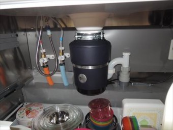 ディスポーザー付キッチンのお取替え